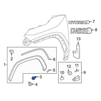 Toyota OE - Bumper Cover Retainer