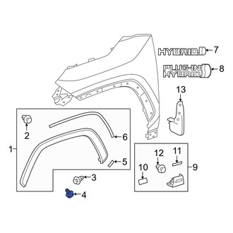 Toyota OE - Mud Flap Screw