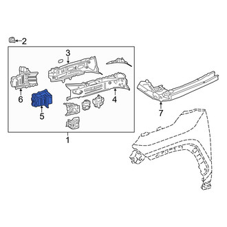 Toyota OE - Front Left Inner Frame Rail End