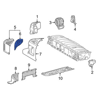 Toyota OE - Drive Motor Battery Pack Air Filter