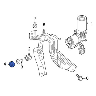 Toyota OE - ABS Hydraulic Assembly Nut