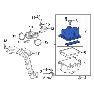 Toyota OE - Air Cleaner Cover