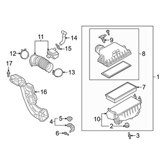 Toyota OE - Engine / Transaxle - Air Intake