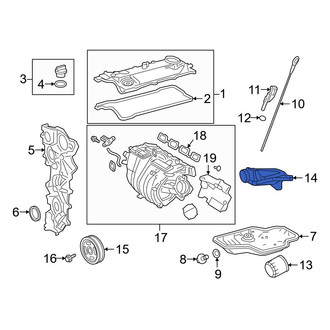 Toyota OE - Engine Oil Pump Pickup Tube and Screen
