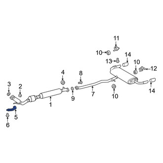 Toyota OE - Exhaust System Hanger