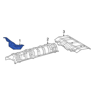 Toyota OE - Front Floor Pan Heat Shield