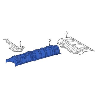 Toyota OE - Center Floor Pan Heat Shield
