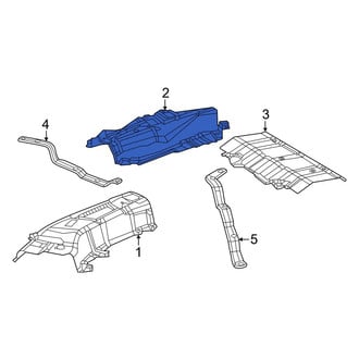 Toyota OE - Center Floor Pan Heat Shield