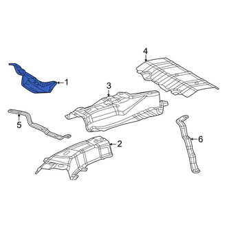 Toyota OE - Front Floor Pan Heat Shield