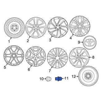 Toyota OE - Wheel Lug Nut