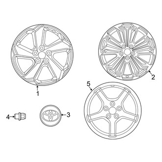 Toyota OE - Wheels