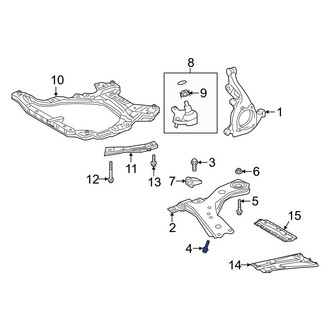 Toyota OE - Suspension Ball Joint Bolt