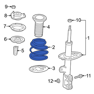 Toyota OE - Front Coil Spring