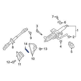 Toyota OE - Steering Coupling Boot Clamp