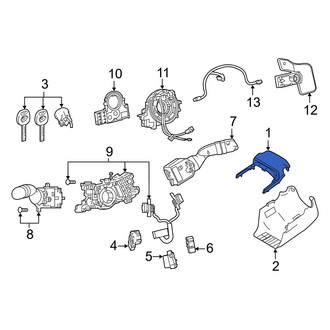Toyota OE - Upper Steering Column Cover