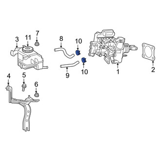 Toyota OE - Brake Hydraulic Hose Lock Clip