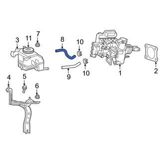 Toyota OE - Rear Right Brake Hydraulic Hose
