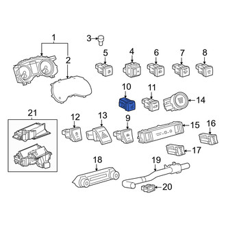 Toyota OE - Heated Steering Wheel Switch