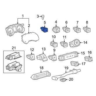 Toyota OE - Fuel Filler Door Switch