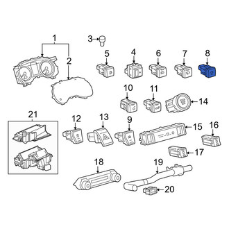 Toyota OE - Sunroof Switch