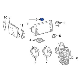 Toyota OE - Radio Knob
