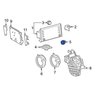 Toyota OE - Rear Speaker