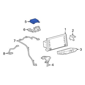 Toyota OE - GPS Navigation System Antenna