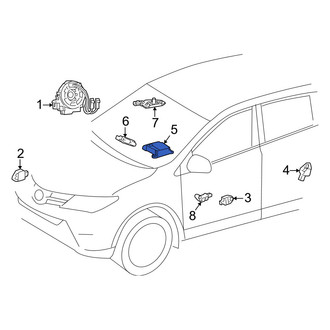 Toyota OE - Air Bag Control Module