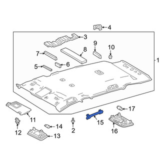 Toyota OE - Rear Right Interior Grab Bar