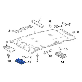 Toyota OE - Sun Visor Light