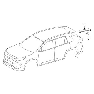 Toyota OE - Roof - Exterior Trim (Sunroof)