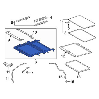 Toyota OE - Sunroof Frame