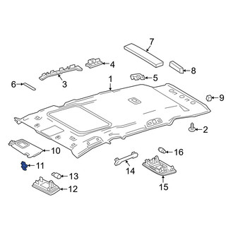 Toyota OE - Sun Visor Holder