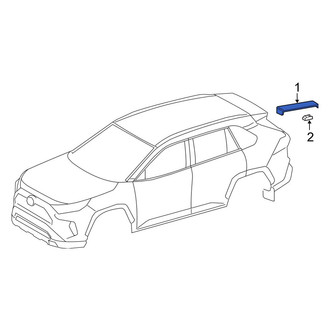 Toyota OE - Right Roof Drip Molding