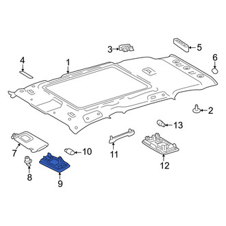 Toyota OE - Sun Visor Light