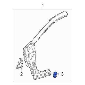 Toyota OE - Lower Body A-Pillar Bracket
