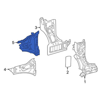 Toyota OE - Front Left Cowl Side Panel