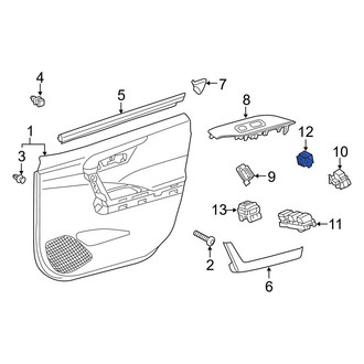 Toyota OE - Right Door Lock Switch