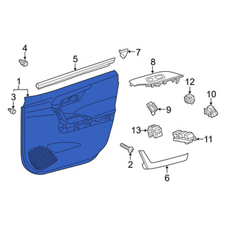 Toyota OE - Rear Left Inner Door Interior Trim Panel