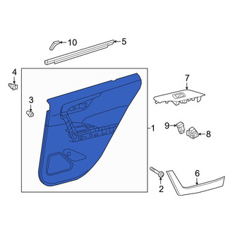 Toyota OE - Rear Left Inner Door Interior Trim Panel