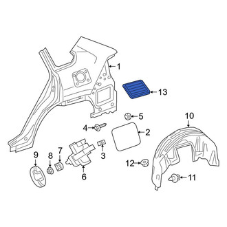 Toyota OE - Rear Left Quarter Panel Vent