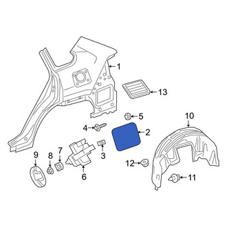 Toyota OE - Rear Fuel Filler Door