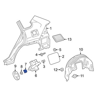 Toyota OE - Fuel Filler Door Release Cable Clip