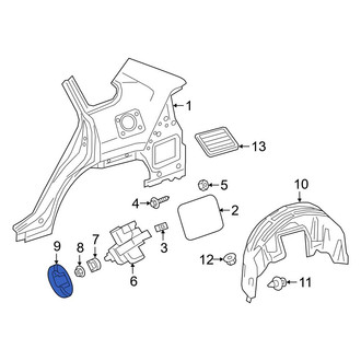 Toyota OE - Rear Fuel Filler Housing