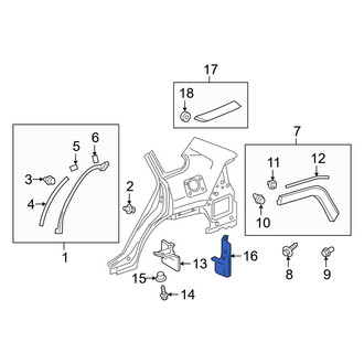 Toyota OE - Front Mud Flap