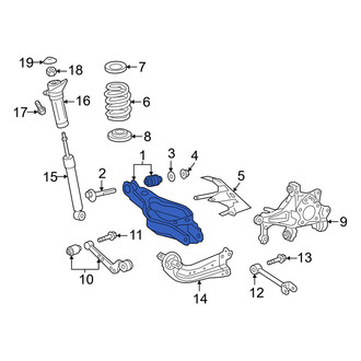 Toyota OE - Front Left Suspension Control Arm
