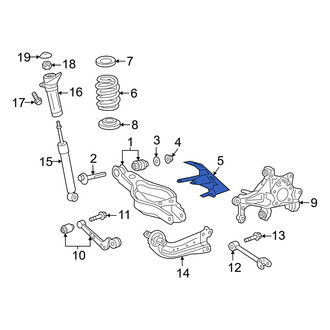 Toyota OE - Rear Right Suspension Control Arm Cover