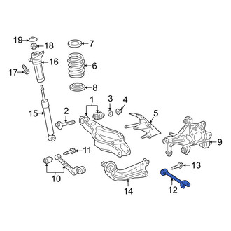 Toyota OE - Rear Lower Forward Suspension Control Arm