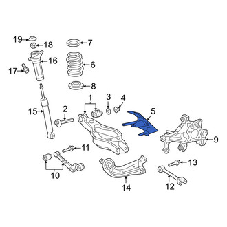 Toyota OE - Rear Right Suspension Control Arm Cover