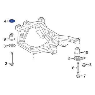 Toyota OE - Rear Suspension Crossmember Insulator